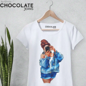 Playera Camiseta Chocolate Jeans - Verde Militar